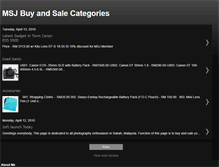 Tablet Screenshot of buyandsalemsj.blogspot.com