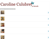 Tablet Screenshot of carolineculubretaldetalle.blogspot.com