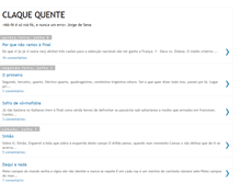 Tablet Screenshot of claquequente.blogspot.com