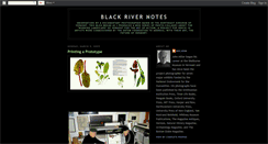 Desktop Screenshot of blackrivernotes.blogspot.com