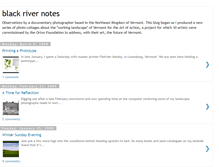 Tablet Screenshot of blackrivernotes.blogspot.com