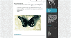 Desktop Screenshot of passionblind.blogspot.com