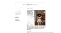 Desktop Screenshot of chikafx.blogspot.com