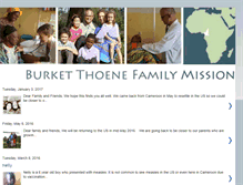 Tablet Screenshot of burketthoenefamilymission.blogspot.com