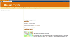 Desktop Screenshot of e-tutor-online.blogspot.com