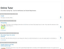 Tablet Screenshot of e-tutor-online.blogspot.com