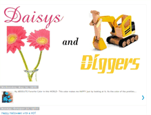 Tablet Screenshot of daisysanddiggers.blogspot.com