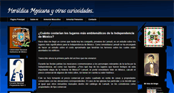 Desktop Screenshot of heraldicamexicana.blogspot.com