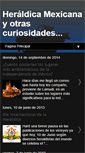 Mobile Screenshot of heraldicamexicana.blogspot.com