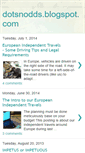 Mobile Screenshot of dotsnodds.blogspot.com