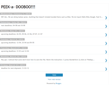 Tablet Screenshot of doo-boo.blogspot.com