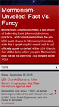 Mobile Screenshot of mormonism-unveiled.blogspot.com