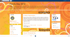 Desktop Screenshot of familyday2010.blogspot.com