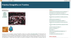 Desktop Screenshot of etnografiafrontino.blogspot.com