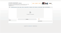 Desktop Screenshot of coins-money.blogspot.com