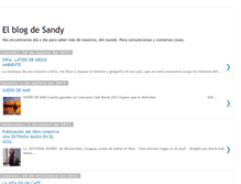 Tablet Screenshot of elblogdesandy.blogspot.com