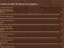 Tablet Screenshot of comouncubodebasuraconpapeles.blogspot.com