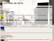 Tablet Screenshot of elculturaldeceuta.blogspot.com