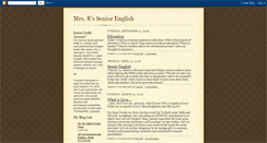 Desktop Screenshot of mhsramsenglish.blogspot.com