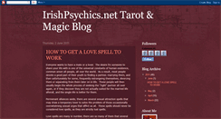 Desktop Screenshot of irishpsychicsnet.blogspot.com