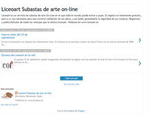 Tablet Screenshot of liceoart.blogspot.com