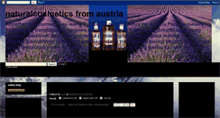 Desktop Screenshot of naturcosmetics.blogspot.com