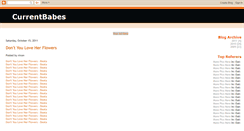 Desktop Screenshot of currentbabes.blogspot.com