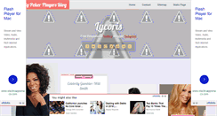 Desktop Screenshot of celebrity-poker-player.blogspot.com