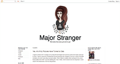 Desktop Screenshot of majorstranger.blogspot.com