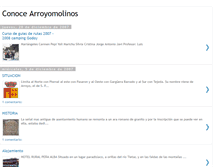 Tablet Screenshot of conocearroyomolinos.blogspot.com