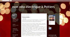 Desktop Screenshot of poitiersvelo.blogspot.com
