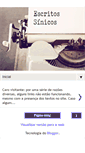 Mobile Screenshot of escritosinicos.blogspot.com