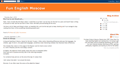 Desktop Screenshot of fun-english-moscow.blogspot.com