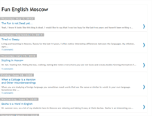 Tablet Screenshot of fun-english-moscow.blogspot.com