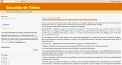 Desktop Screenshot of escuelasdetodos.blogspot.com