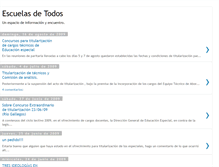 Tablet Screenshot of escuelasdetodos.blogspot.com