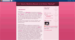 Desktop Screenshot of medicinavida.blogspot.com