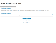 Tablet Screenshot of black-women-white-men.blogspot.com