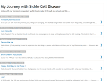 Tablet Screenshot of beyondsicklecell.blogspot.com