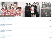 Tablet Screenshot of ilove-boysoverflowers.blogspot.com