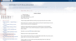 Desktop Screenshot of interculturalidades.blogspot.com
