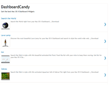 Tablet Screenshot of dashboard-candy.blogspot.com