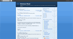 Desktop Screenshot of emmausroadcohort.blogspot.com