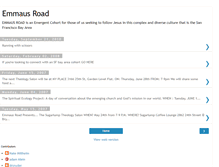 Tablet Screenshot of emmausroadcohort.blogspot.com