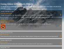 Tablet Screenshot of goinggreeninsoil.blogspot.com