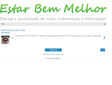 Tablet Screenshot of estarbemmelhor.blogspot.com