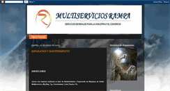 Desktop Screenshot of multiserviciosrampa.blogspot.com