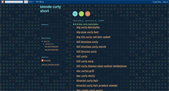 Desktop Screenshot of blonde-curlyshort.blogspot.com
