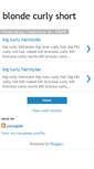 Mobile Screenshot of blonde-curlyshort.blogspot.com