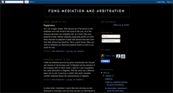 Desktop Screenshot of fongmediation.blogspot.com